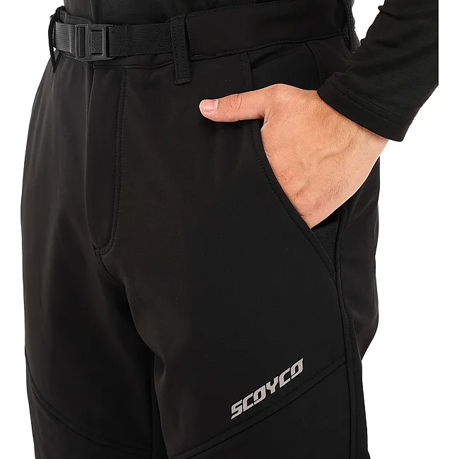 Мотоштаны текстильные брюки
 SCOYCO P096 (Черный)