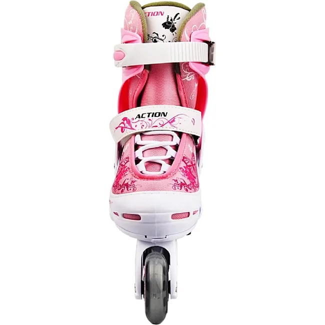 Роликовые коньки Action Pinky (компл)/Pink