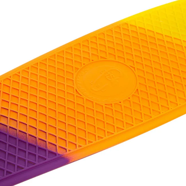 Пенни борд Penny Board круизер пластиковый RUBBER SOFT 22