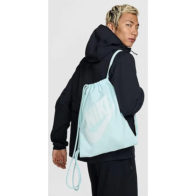 Рюкзак-мішок Nike NK HERITAGE DRAWSTRING 13L блакитний 33х43 см