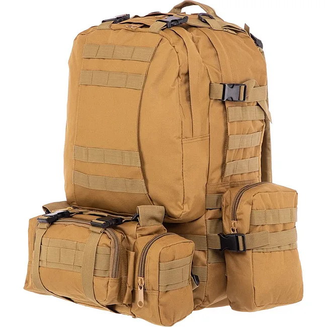 Штурмовой тактический рюкзак
 трехдневный SP-SPORT
 ZK-5504
 48x31x20 30л (Черный)