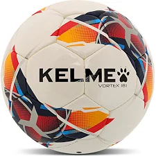 Футбольный мяч KELME VORTEX 18.1 8001QU5002-9423-5 №5 PU (Белый-красный)