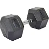 Гантель шестигранная гексагональная SP-PLANETA SC-8013-32_5 1шт 32,5кг