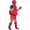Жилет защитный для тайского бокса и кикбоксинга TOP KING Training TKBDPT (Красный)