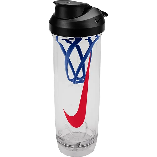 Пляшка Nike TR RECHARGE SHAKER BOTTLE 2.0 24 OZ синій, червоний, чорний 709 мл