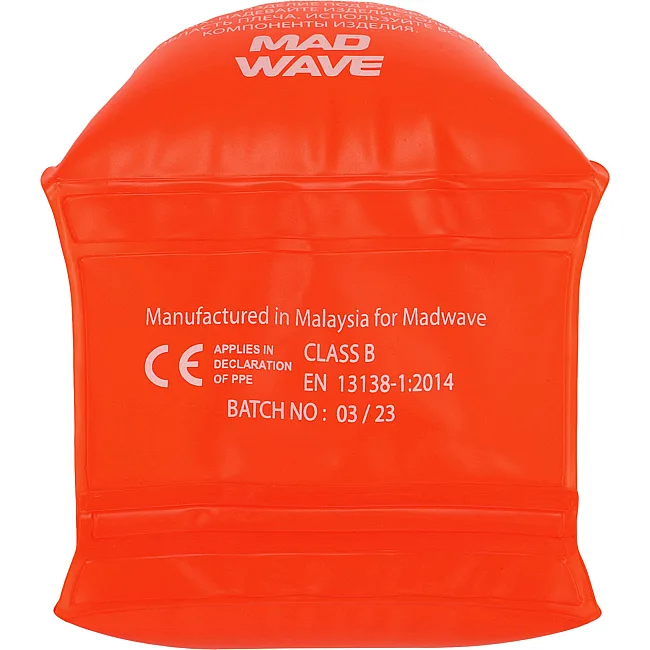 Нарукавники для плавания детские надувные 2шт MADWAVE

 BASIC M075605 2-12 лет (Оранжевый)