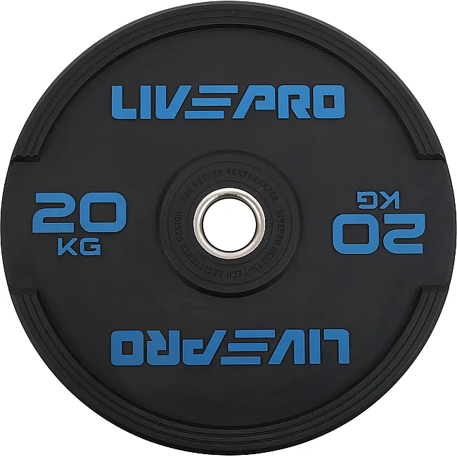 Бамперний диск гумовий

 LiveUp LP8331-20 ø50.5мм 20кг