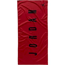 Полотенце Nike JORDAN COOLING TOWEL MEDIUM красное, черное 35x76 cм