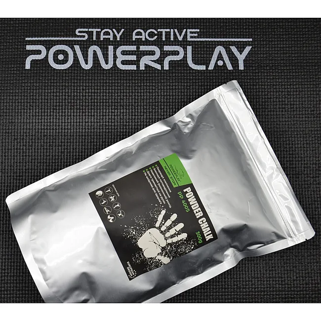 Спортивная магнезия сухая POWERPLAY PP_4005 Powder Chalk 300 г.