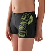 Плавки-шорты для мальчиков Arena TALES SWIM SHORT черный, желтый