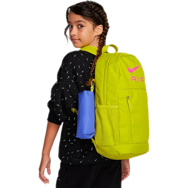 Детский спортивный рюкзак Nike Y NK ELMNTL BKPK-NK AIR 20L синий, желтый, красный 46х30х13 см
