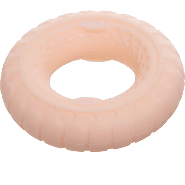 Кистевой эспандер
 кольцо JELLO

 FI-3813 1шт ø7см нагрузка 9-23кг (Кремовый)