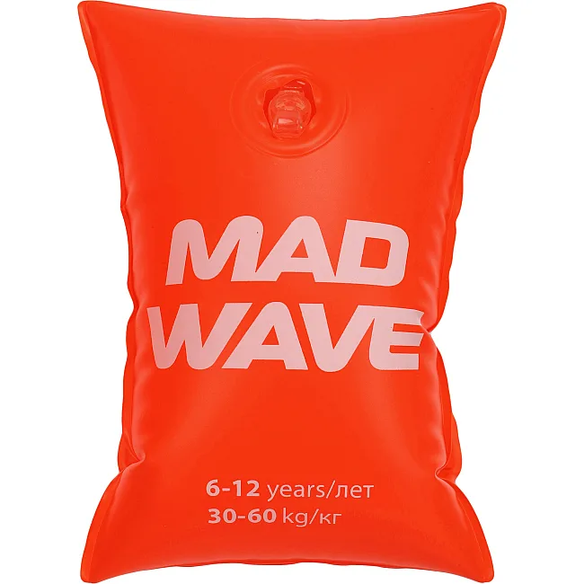 Нарукавники для плавания детские надувные 2шт MADWAVE

 BASIC M075605 2-12 лет (Оранжевый)