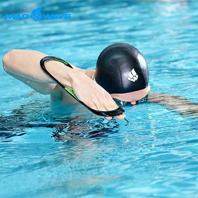 Лопатки вісімки для плавання ласти для рук MADWAVE
 Stroke Trainer M077001