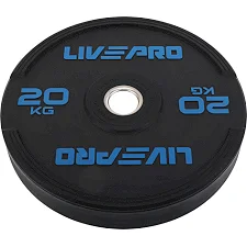 Бамперний диск гумовий LiveUp LP8331-20 ø50.5мм 20кг