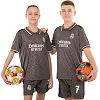 Футбольна форма дитяча із символікою клубу
 REAL MADRID VINI JR 7 резервна 2025 SP-SPORT

 CO-4648 20-30 (Сірий)
