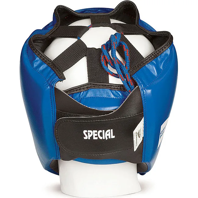 Распродажа! Боксерский шлем Green Hill Special (Синий)