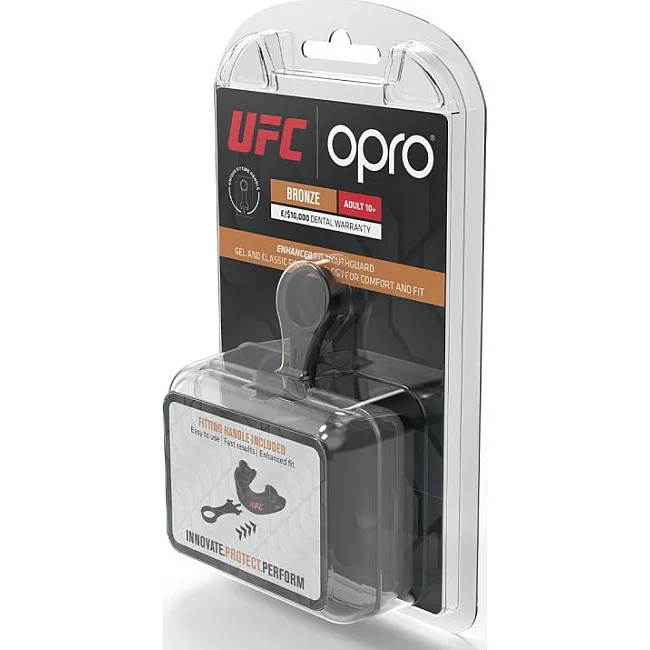 Боксерская капа OPRO Bronze UFC взрослая (возраст 11+) White (ufc.102512003)