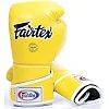 Боксерские перчатки для спарринга Fairtex BGV6 Angular Yellow