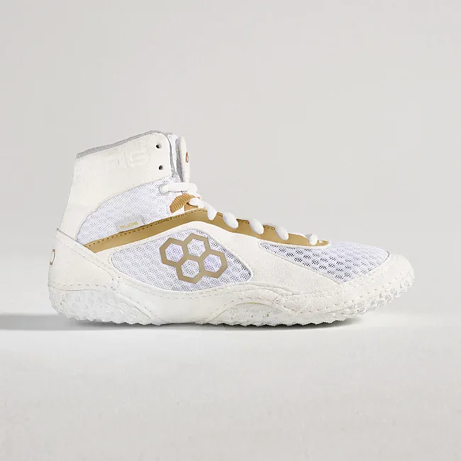 Борцовки RUDIS Alpha 2.0 Jordan Burroughs Edition White Gold