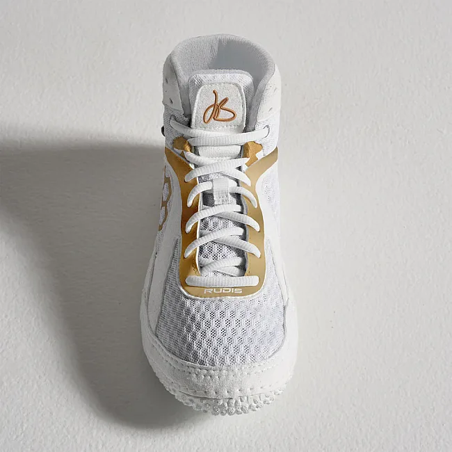 Борцовки RUDIS Alpha 2.0 Jordan Burroughs Edition White Gold