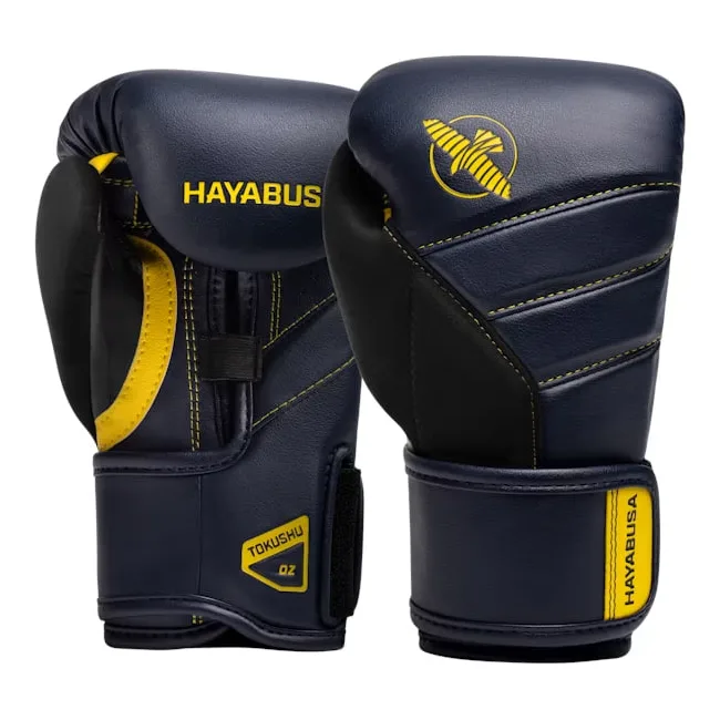 Детские боксёрские перчатки HAYABUSA T3 Navy Yellow