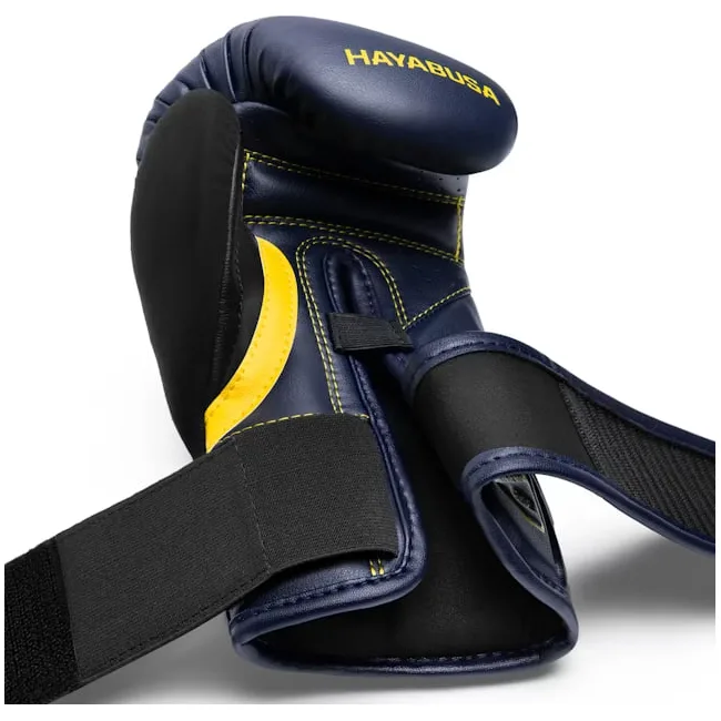 Детские боксёрские перчатки HAYABUSA T3 Navy Yellow