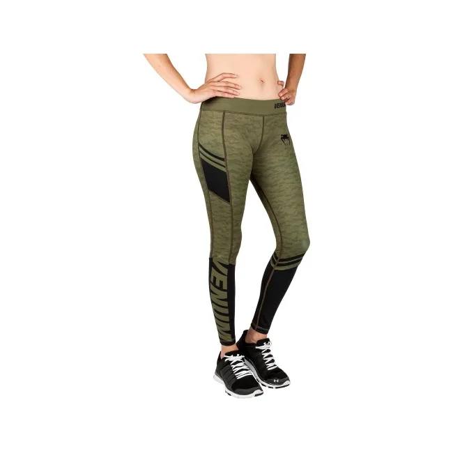 Легінси жіночі VENUM Power 2.0 Khaki Black
