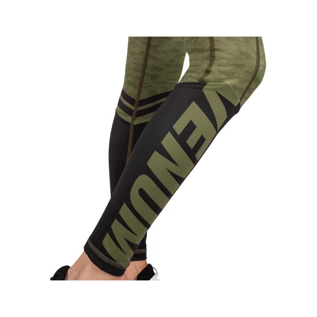 Легінси жіночі VENUM Power 2.0 Khaki Black