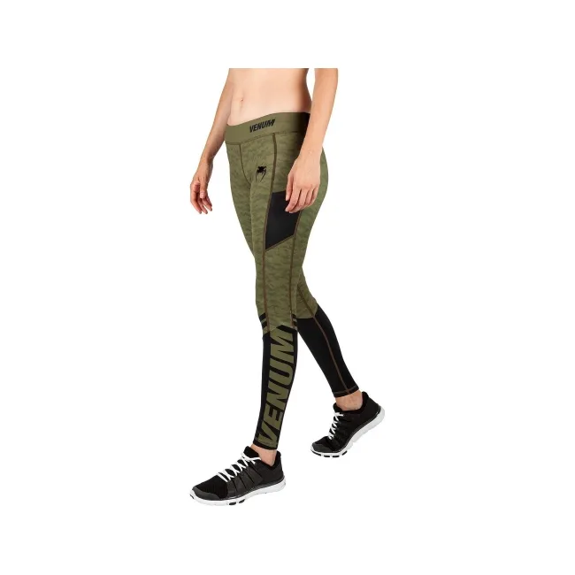Легінси жіночі VENUM Power 2.0 Khaki Black