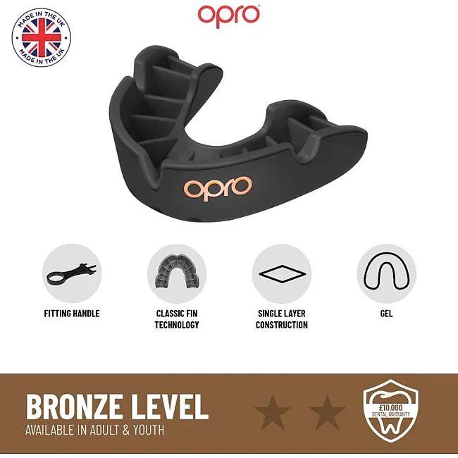 Капа для боксу OPRO GEN5 Bronze Level Black