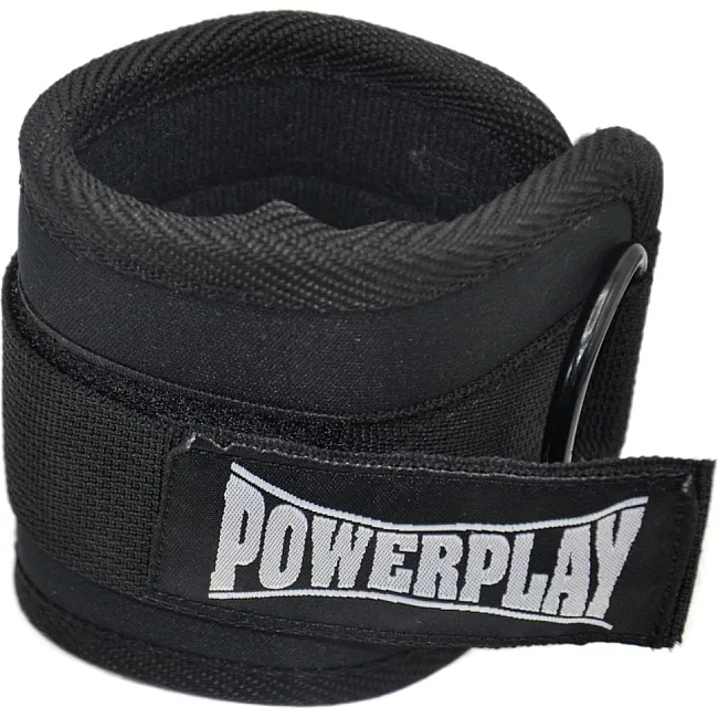 Манжета для тяги POWERPLAY 4334 Ankle Strap Черная