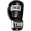 Перчатки для бокса THOR SPARRING PU /черно-белые