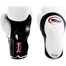 Рукавиці для боксу Twins Velcro Extra Design BGVL6 Black White