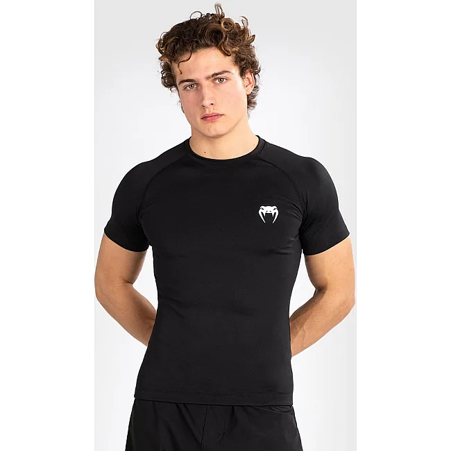 Рашгард VENUM Contender Short Sleeve Black