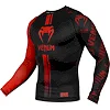 Рашгард із довгим рукавом VENUM Logos Black Red