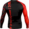 Рашгард із довгим рукавом VENUM Logos Black Red