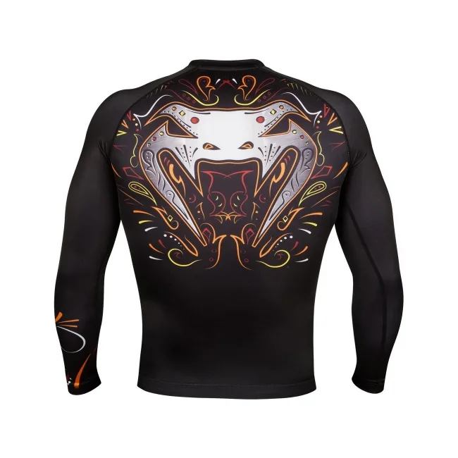 Рашгард с длинным рукавом VENUM Santa Muerte 2.0 Black