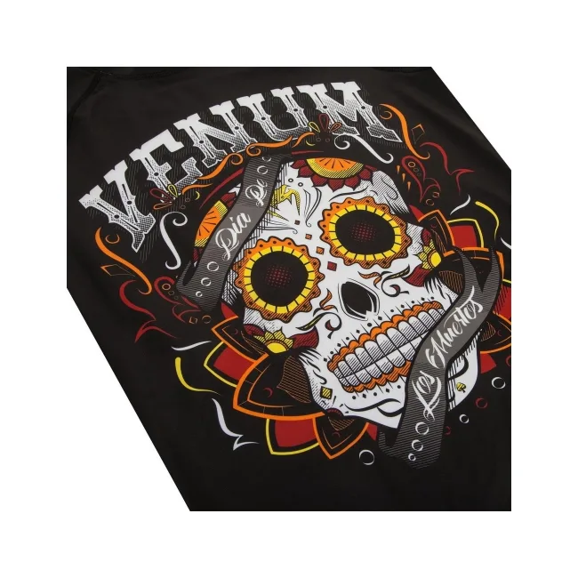 Рашгард с длинным рукавом VENUM Santa Muerte 2.0 Black