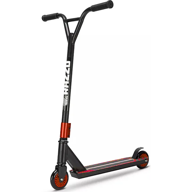 Самокат для трюков RAZZO CITY Lite 100 мм. алюминий/сталь HST2-100 Black/Red