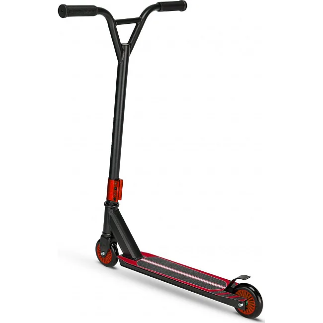 Самокат для трюков RAZZO CITY Lite 100 мм. алюминий/сталь HST2-100 Black/Red