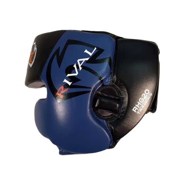 Тренувальний боксерський шолом Rival RHG20 Black-Blue