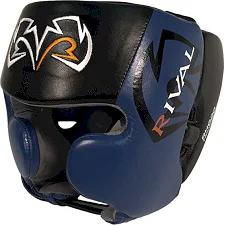 Тренировочный боксерский шлем Rival RHG20 Black-Blue