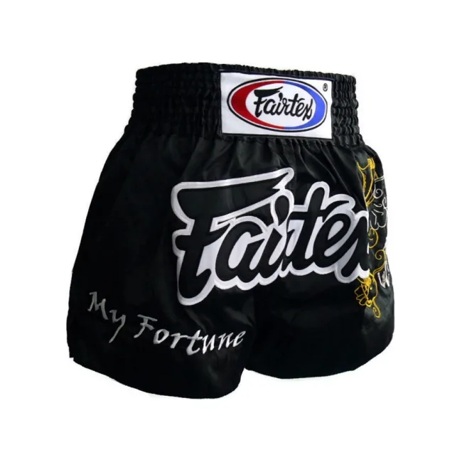 Шорти для Муай Тай Fairtex My Fortune Black