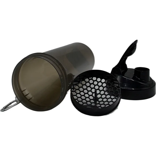 Спортивный шейкер SMARTSHAKE Lite 1000мл Glossy-Black