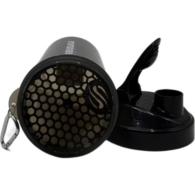 Спортивный шейкер SMARTSHAKE Lite 1000мл Glossy-Black