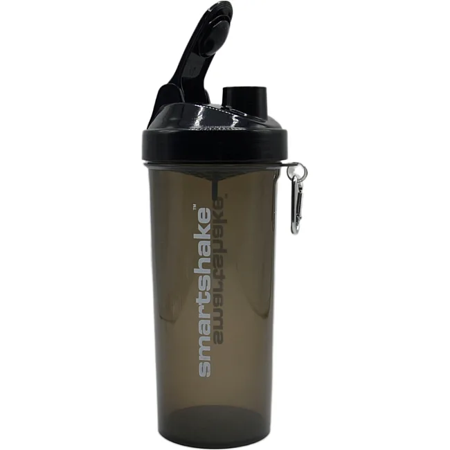 Спортивный шейкер SMARTSHAKE Lite 1000мл Glossy-Black