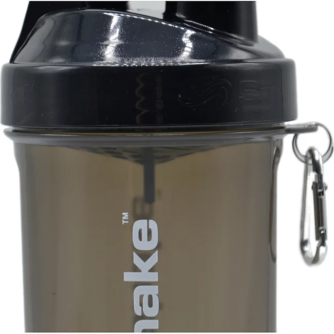 Спортивный шейкер SMARTSHAKE Lite 1000мл Glossy-Black