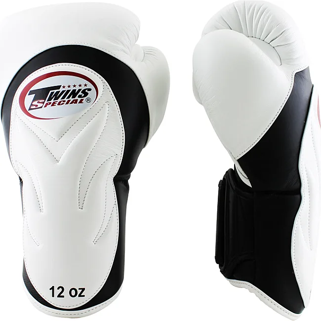 Рукавиці для боксу Twins Velcro Extra Design BGVL6 Black White