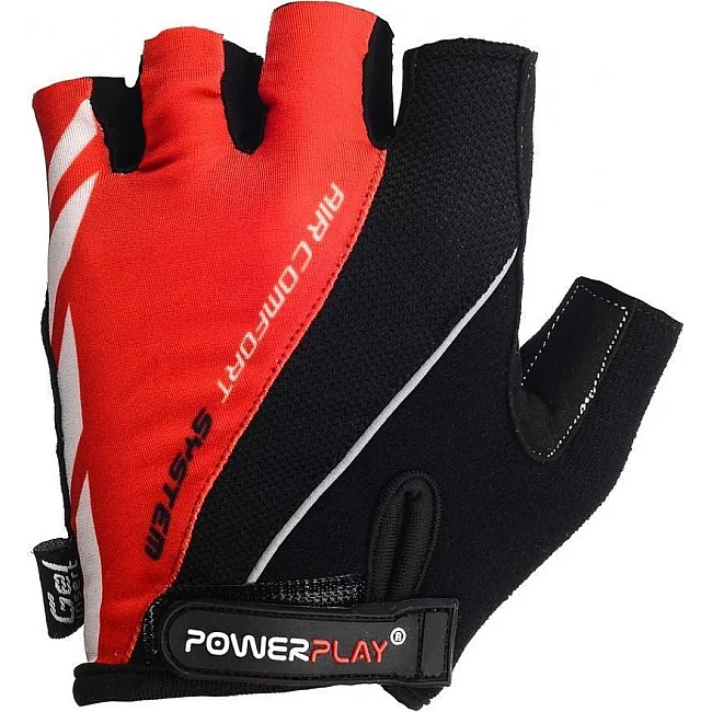Велоруковицы POWERPLAY 5024 C Черно-красные